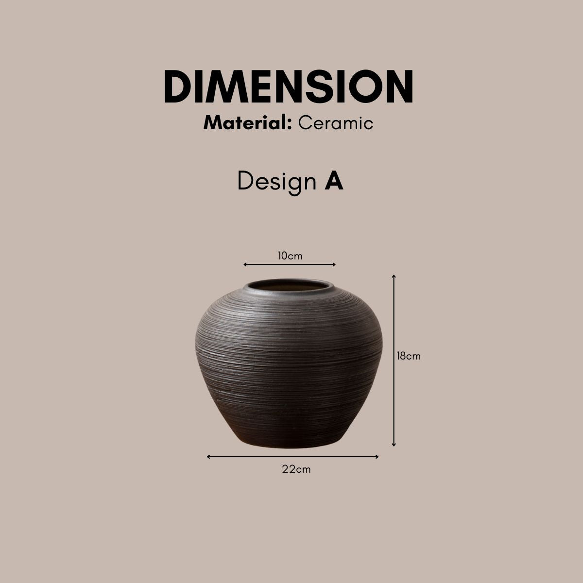 Glazed ceramic vase
