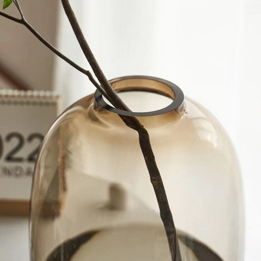 Tinted Glass Vase