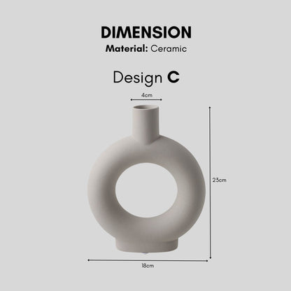 Barton Ceramic Decorative Vase
