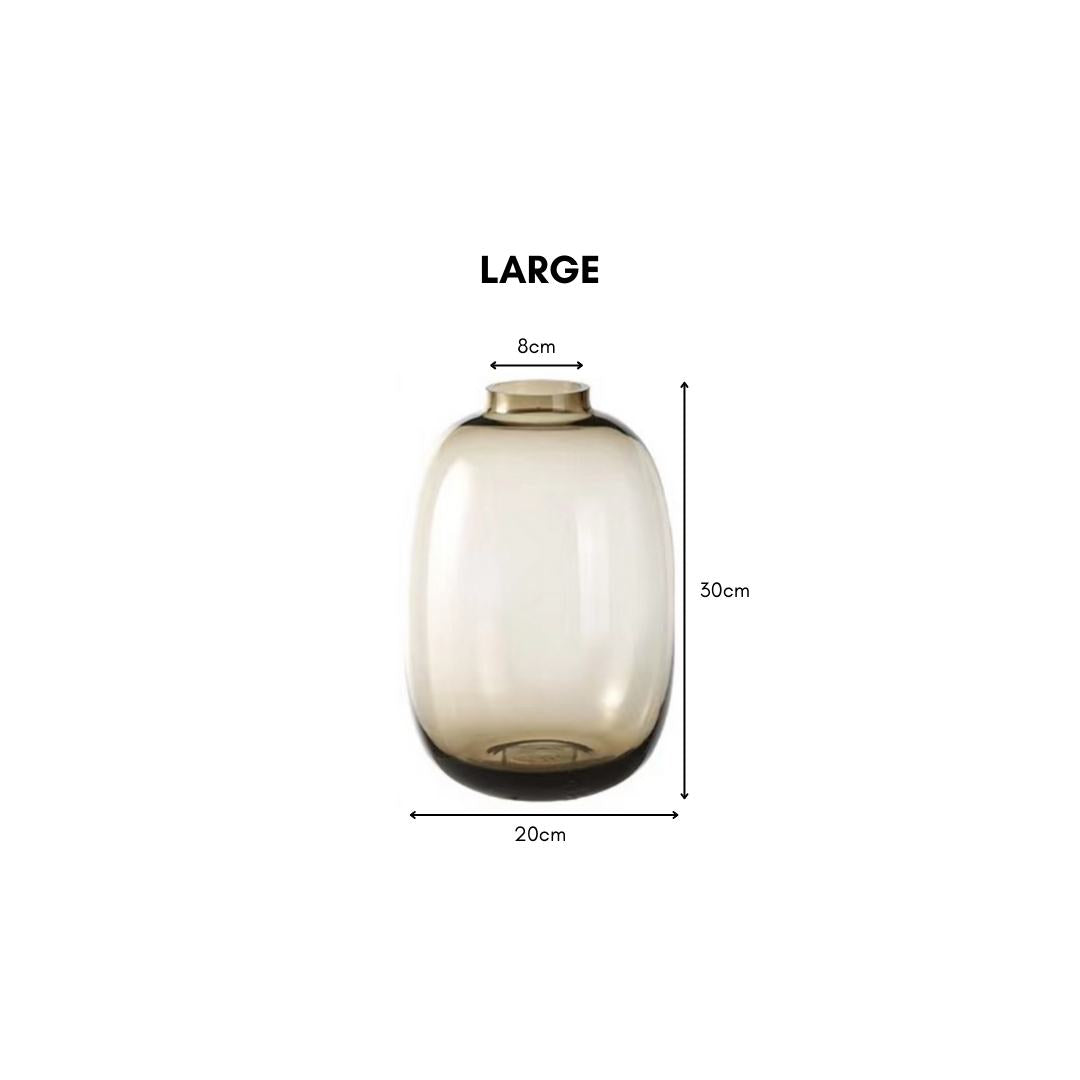 Tinted Glass Vase