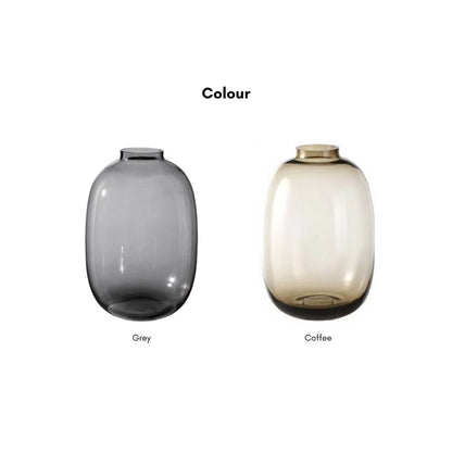 Tinted Glass Vase